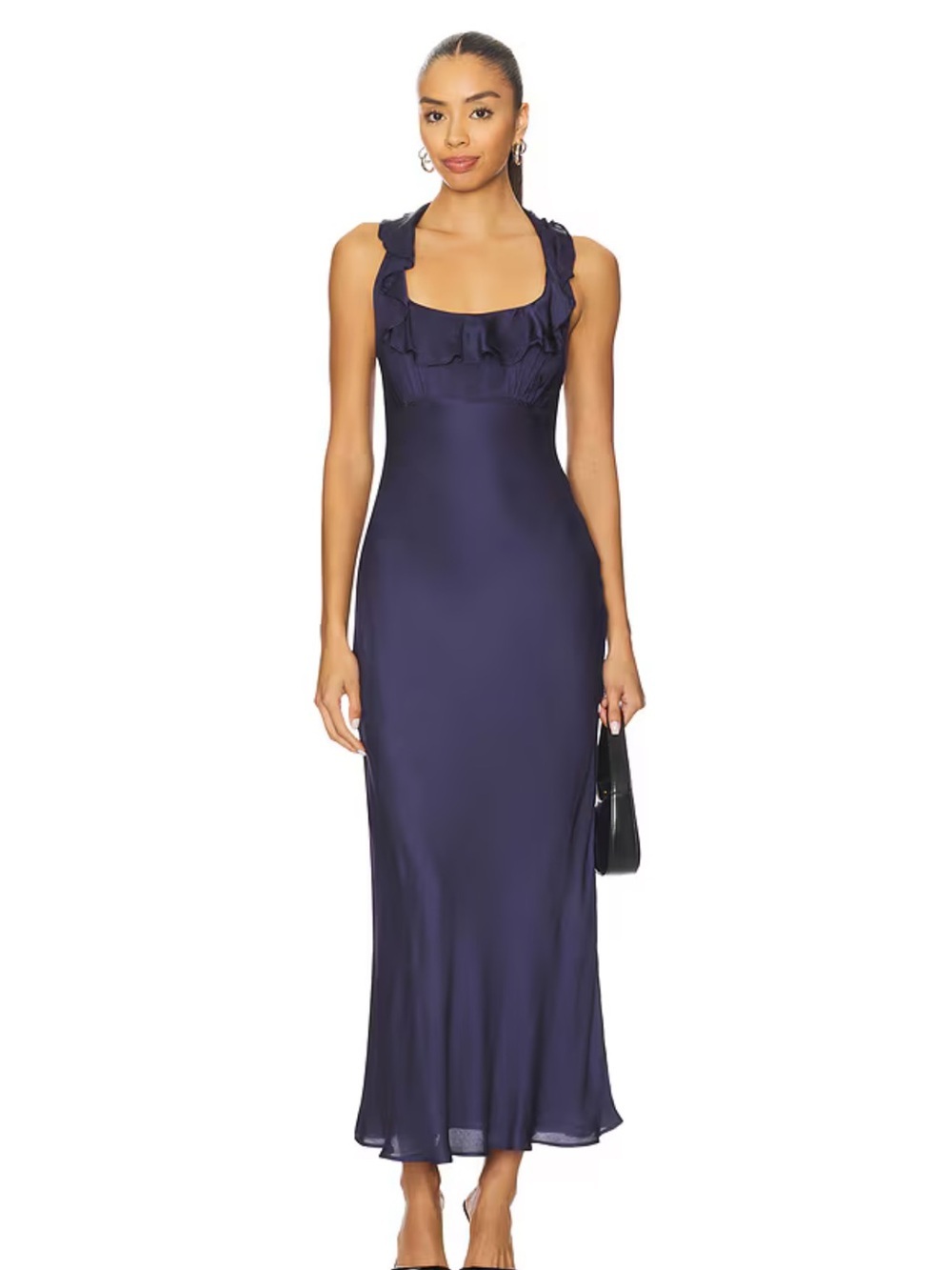 ASTR the Label Morrigan Dress in Navy